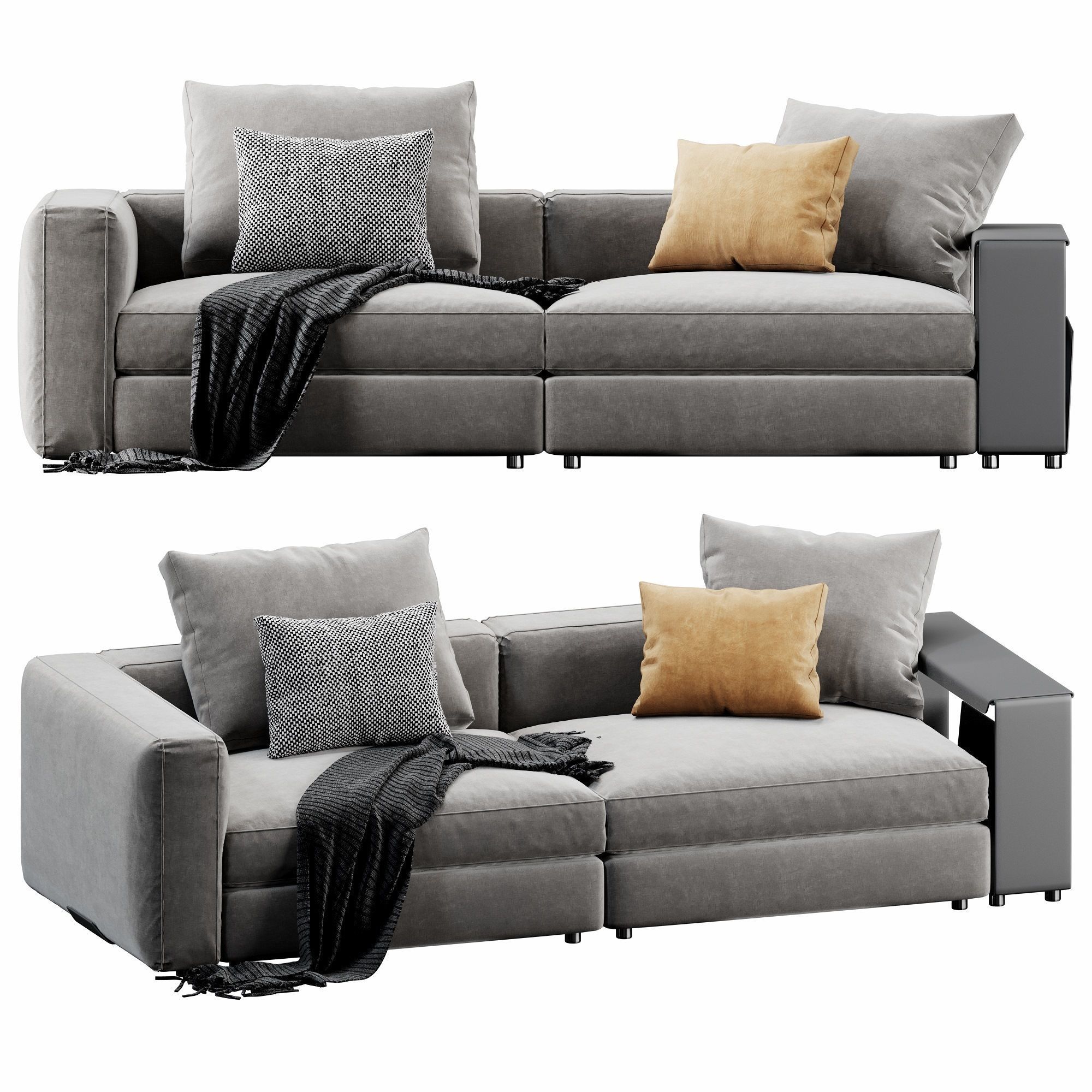 Flexform Harper 3D model_3