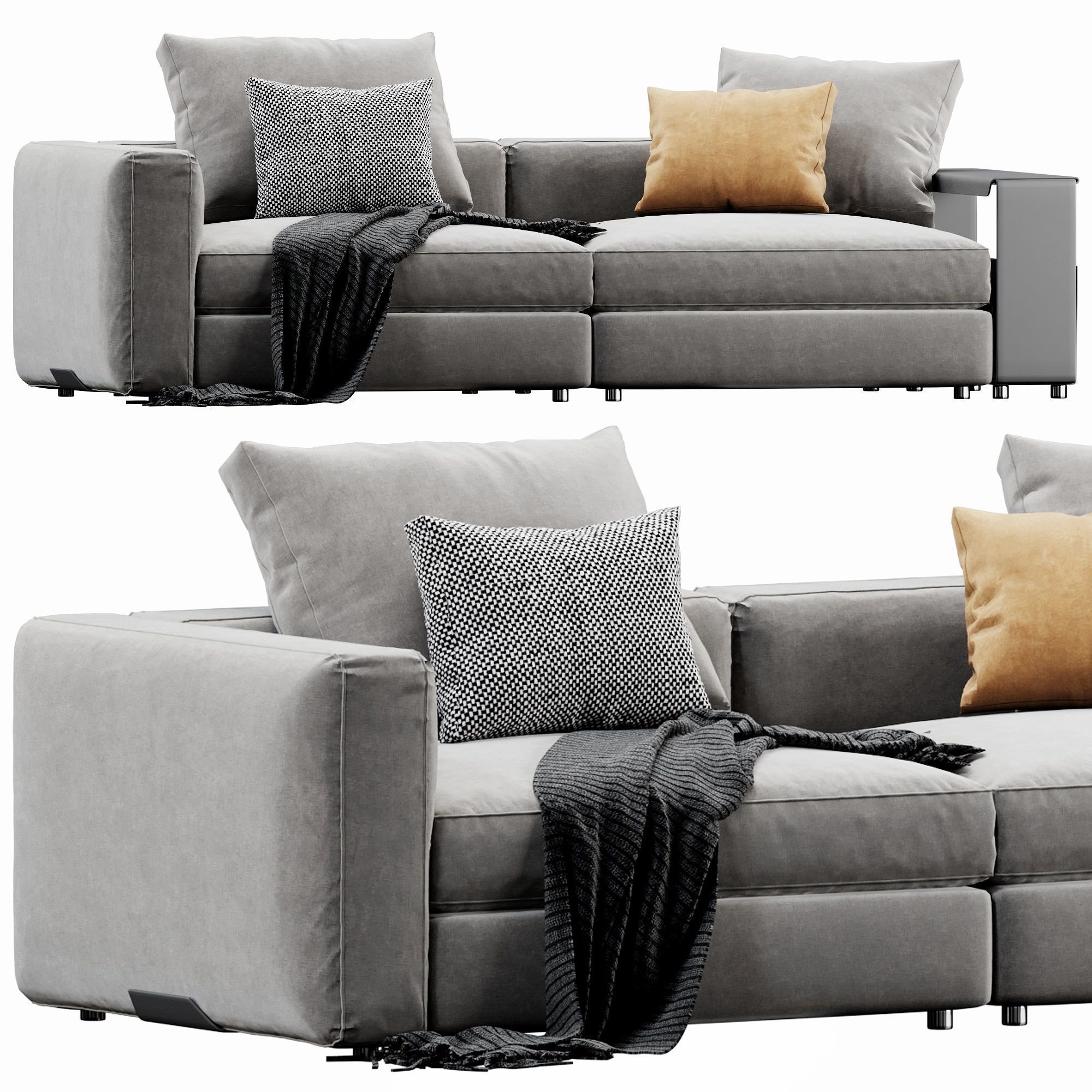 Flexform Harper 3D model_1