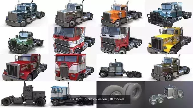 80s Semi Trucks collection