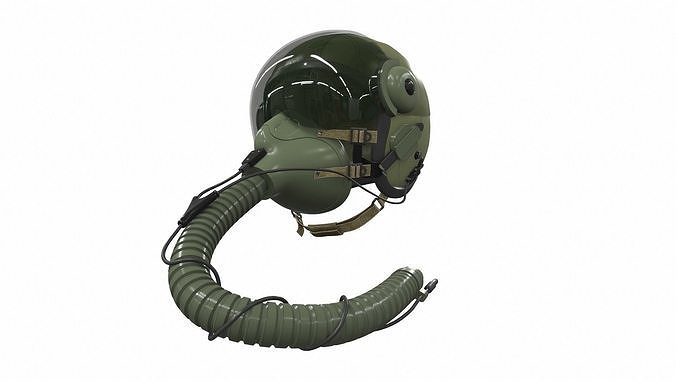 Pilot helmet jc-1 3D model