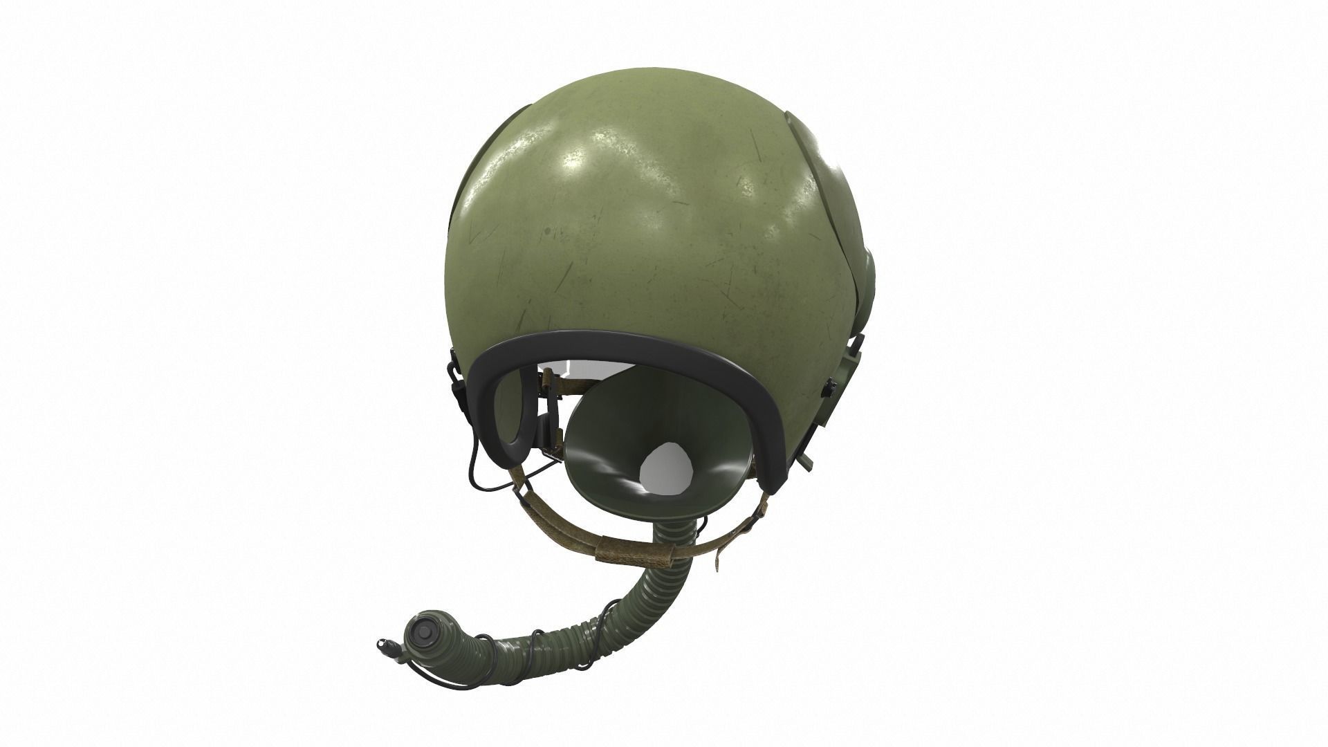 Pilot helmet jc-1 3D model_4