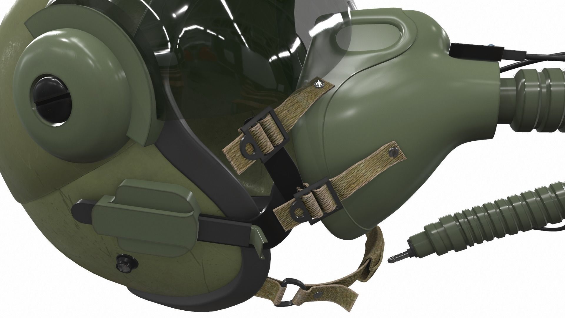 Pilot helmet jc-1 3D model_10