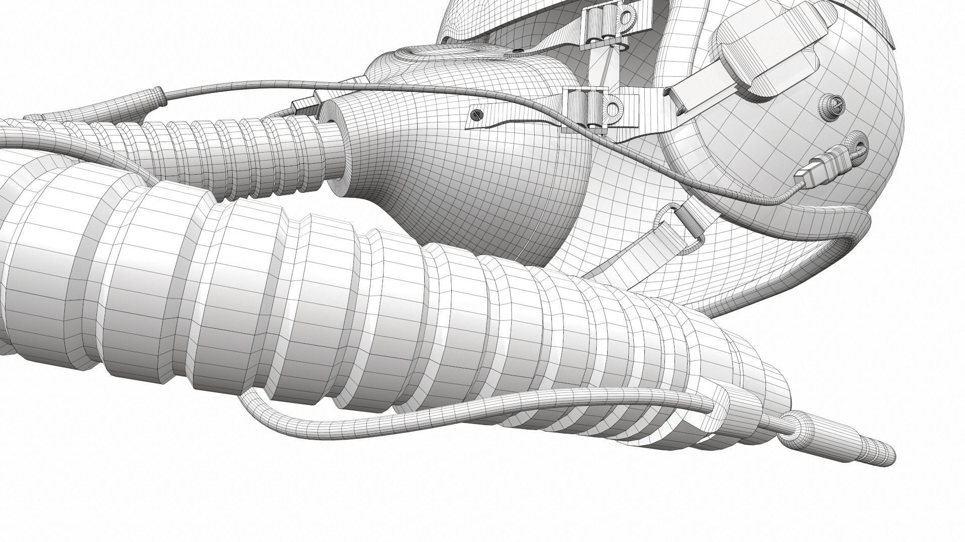 Pilot helmet jc-1 3D model_21