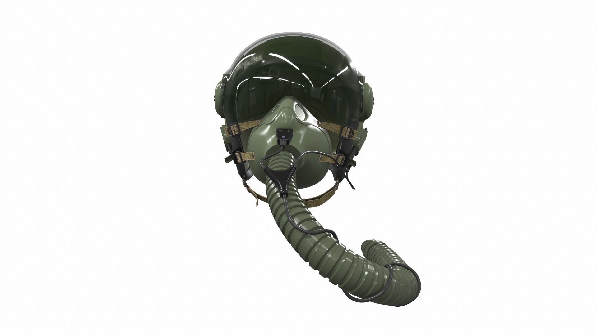 Pilot helmet jc-1 3D model_2