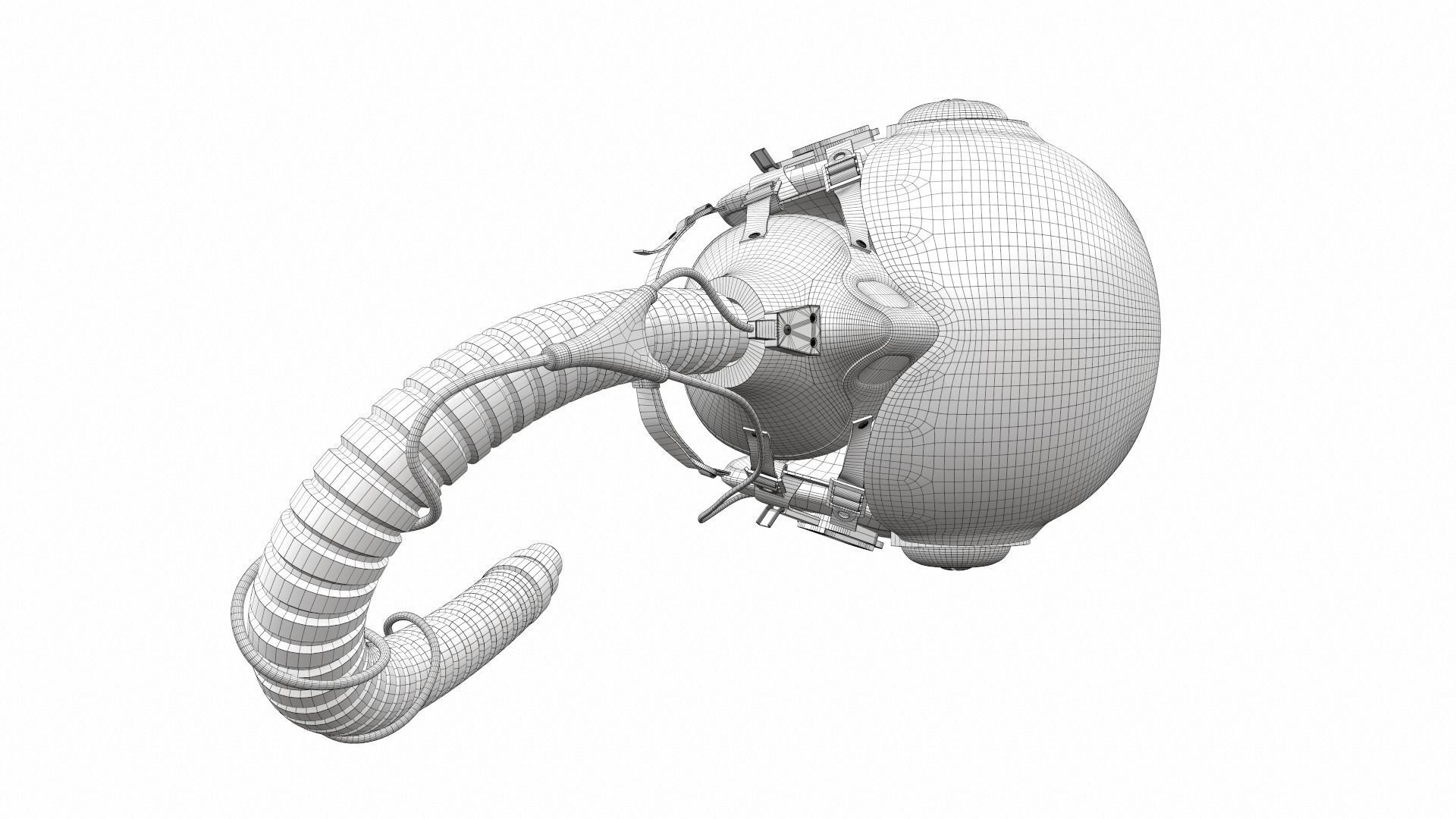 Pilot helmet jc-1 3D model_14