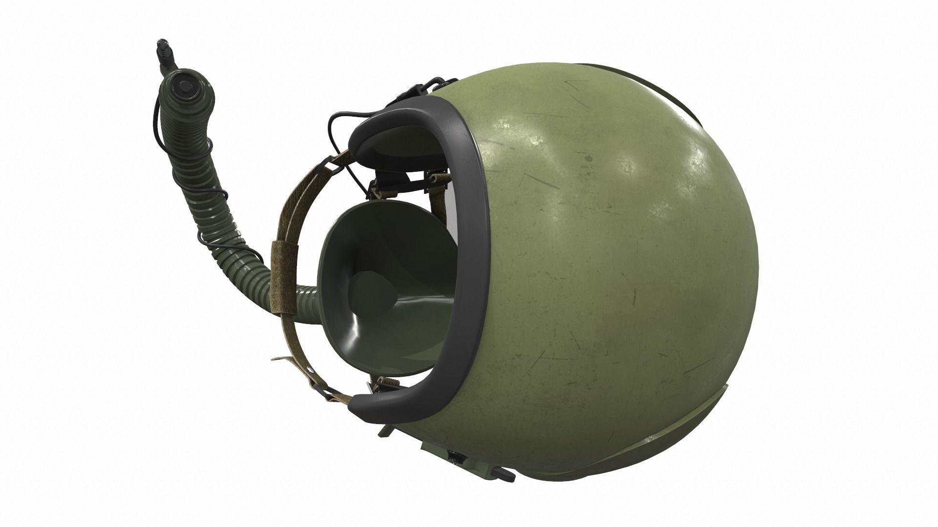 Pilot helmet jc-1 3D model_5