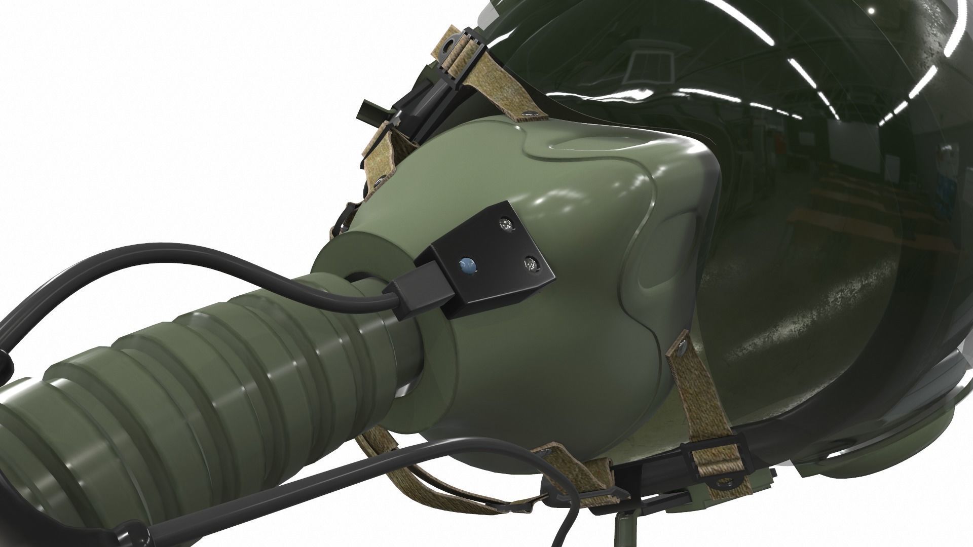 Pilot helmet jc-1 3D model_9