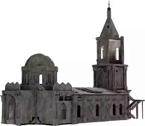 Pubg Church 3D model