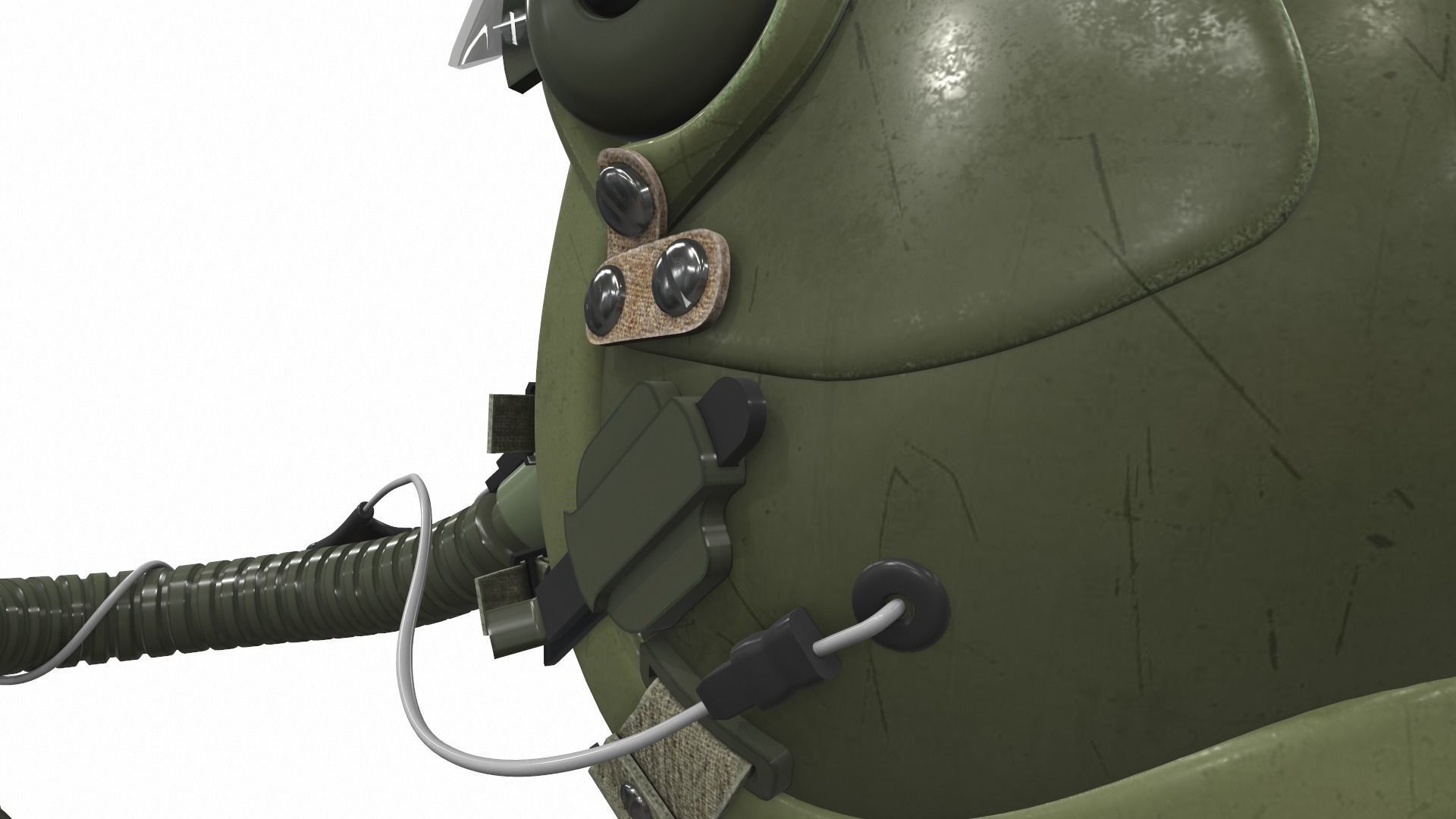 Pilot helmet jc-4 3D model_8