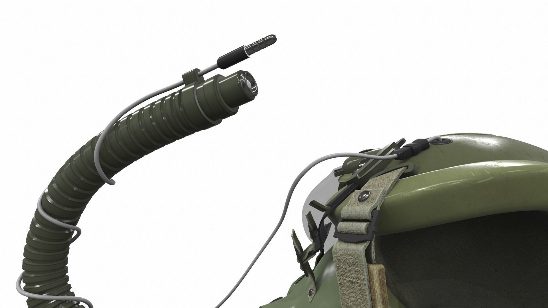 Pilot helmet jc-4 3D model_7