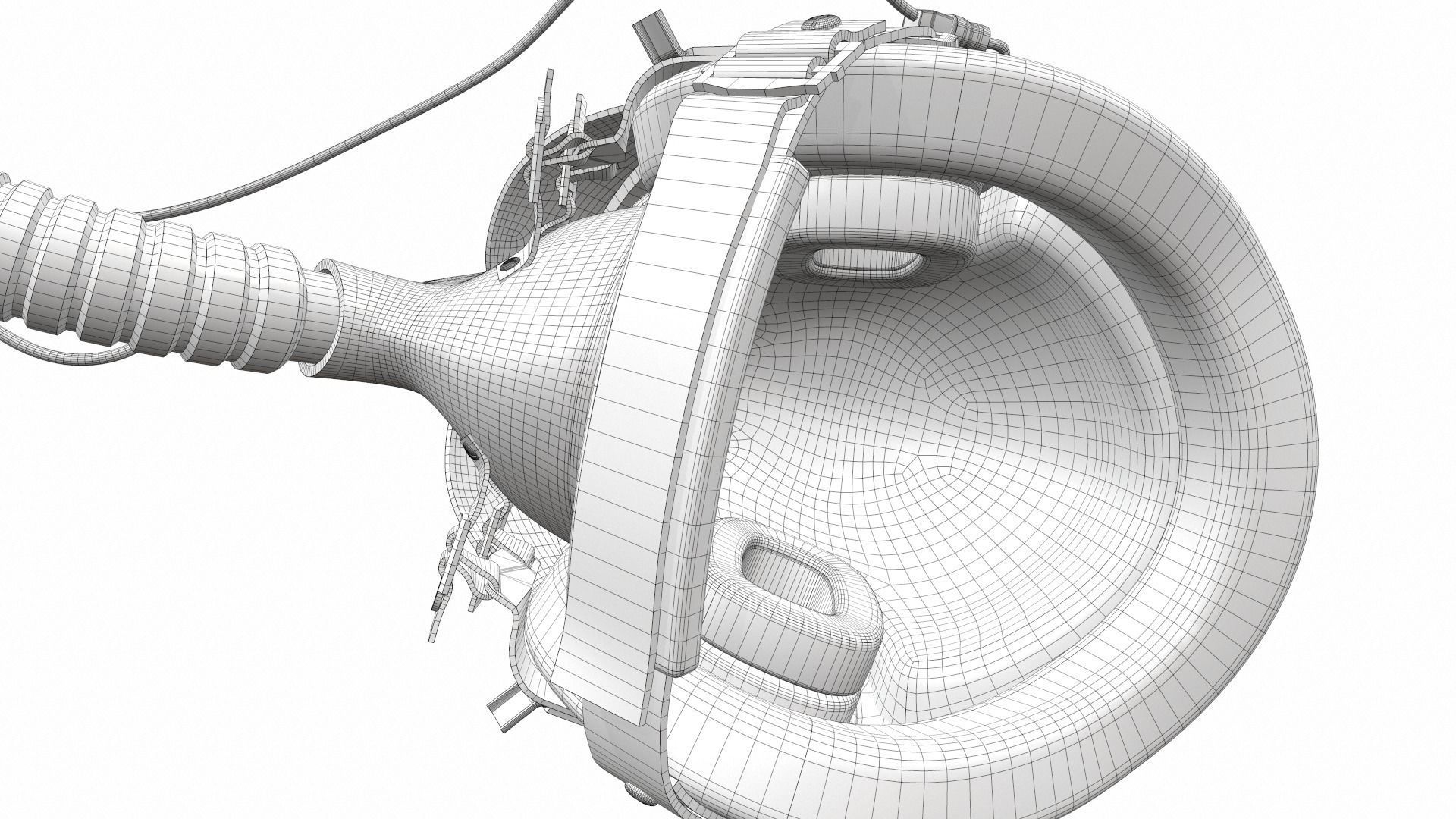 Pilot helmet jc-4 3D model_18