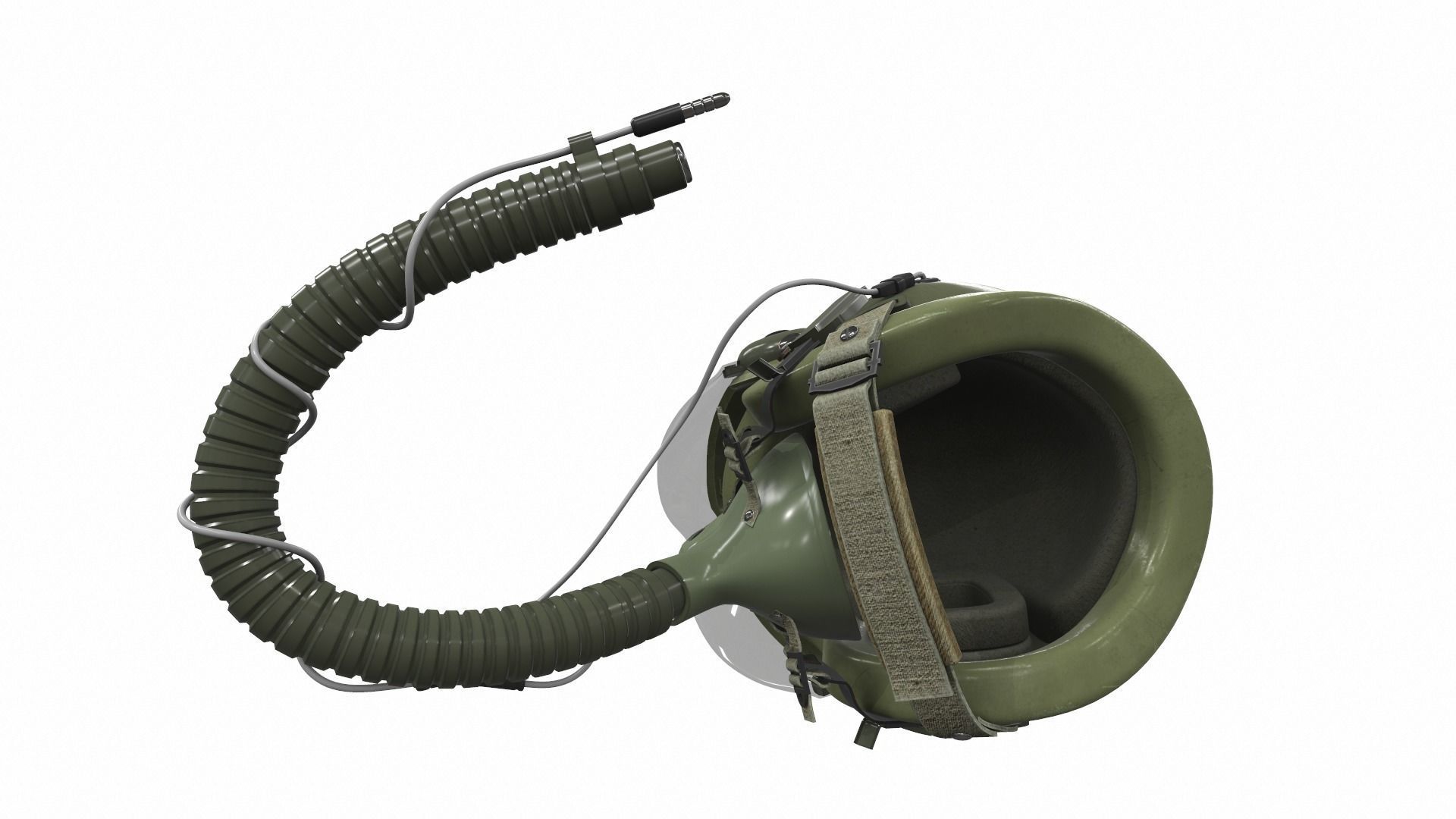 Pilot helmet jc-4 3D model_5