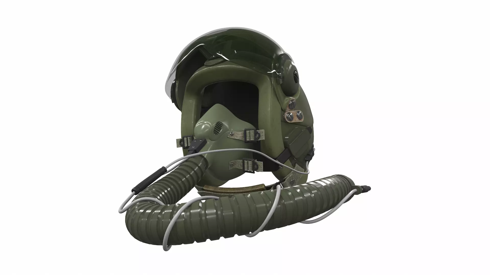 Pilot helmet jc-4 3D model_0