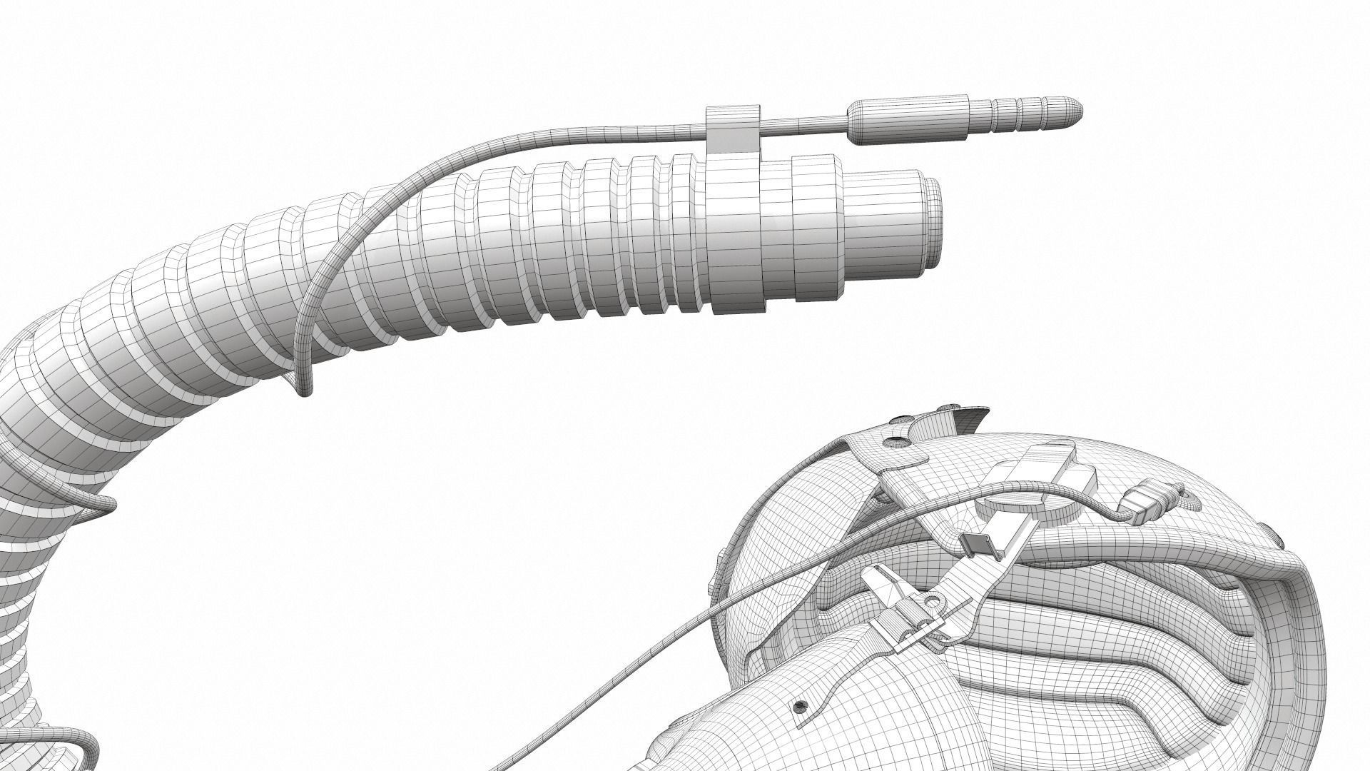 Pilot helmet jc-5 3D model_17