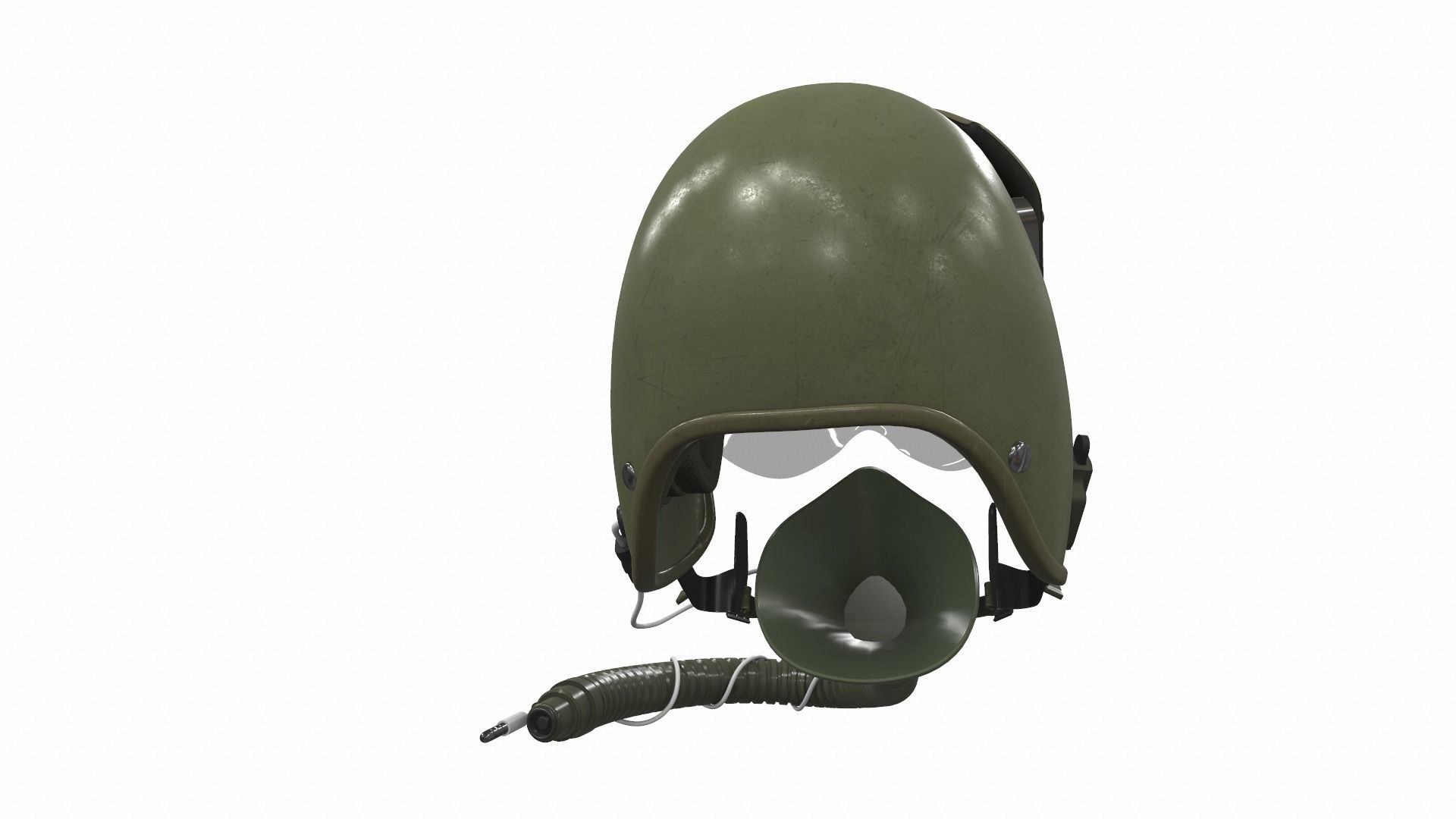 Pilot helmet jc-5 3D model_3