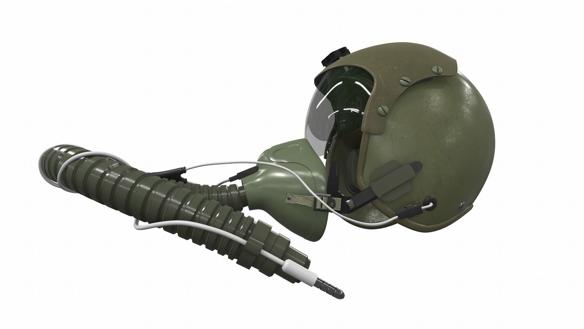 Pilot helmet jc-5 3D model_2