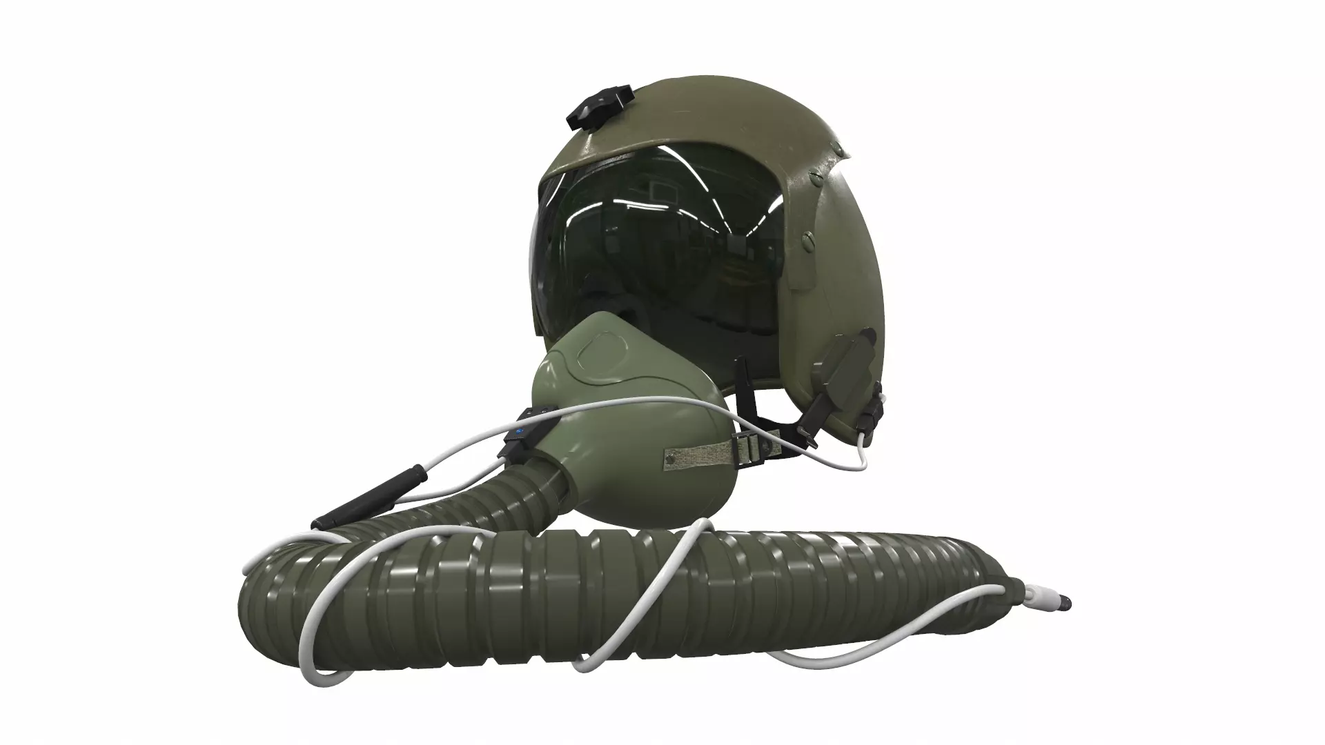 Pilot helmet jc-5 3D model_0