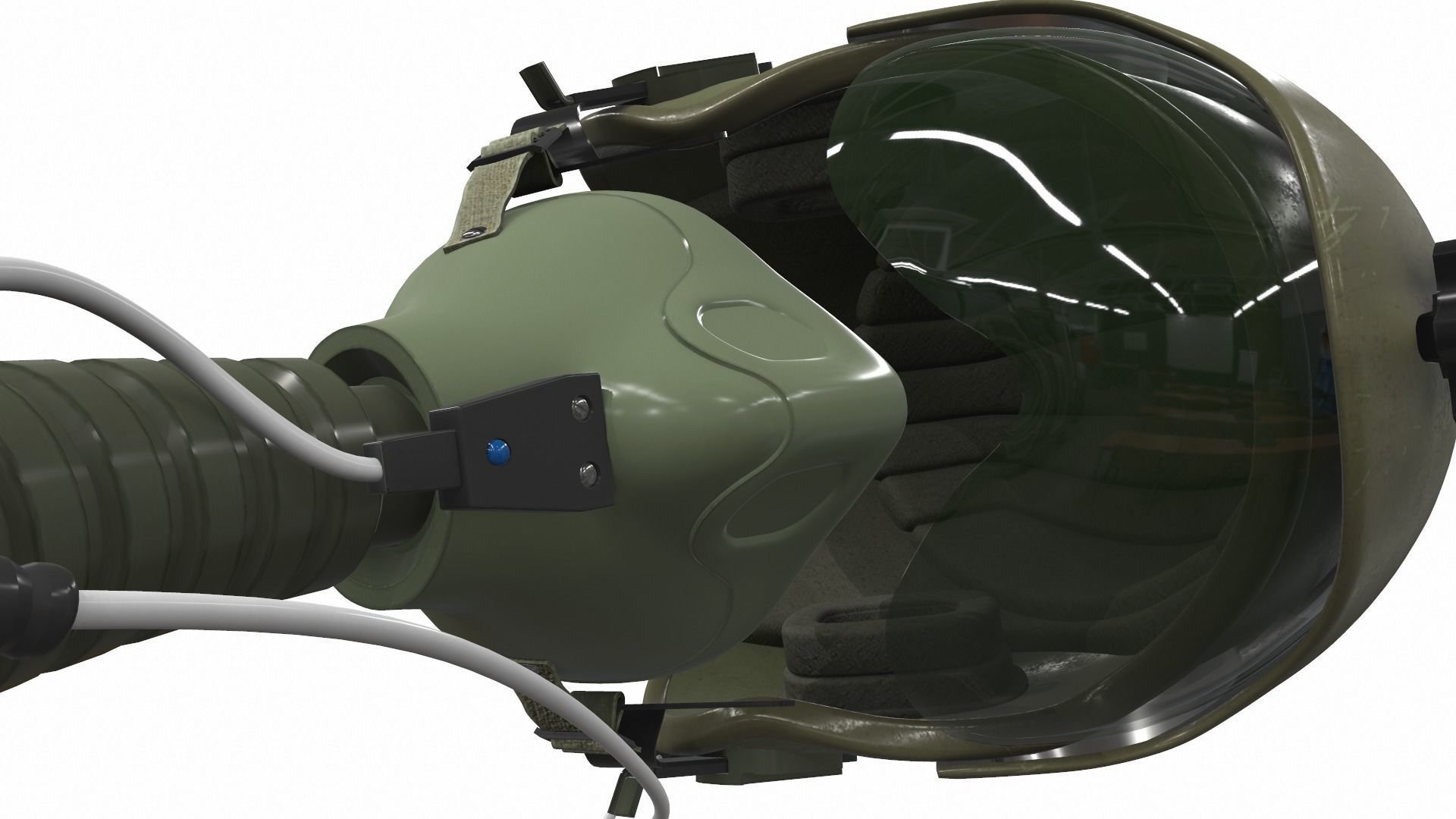Pilot helmet jc-5 3D model_10