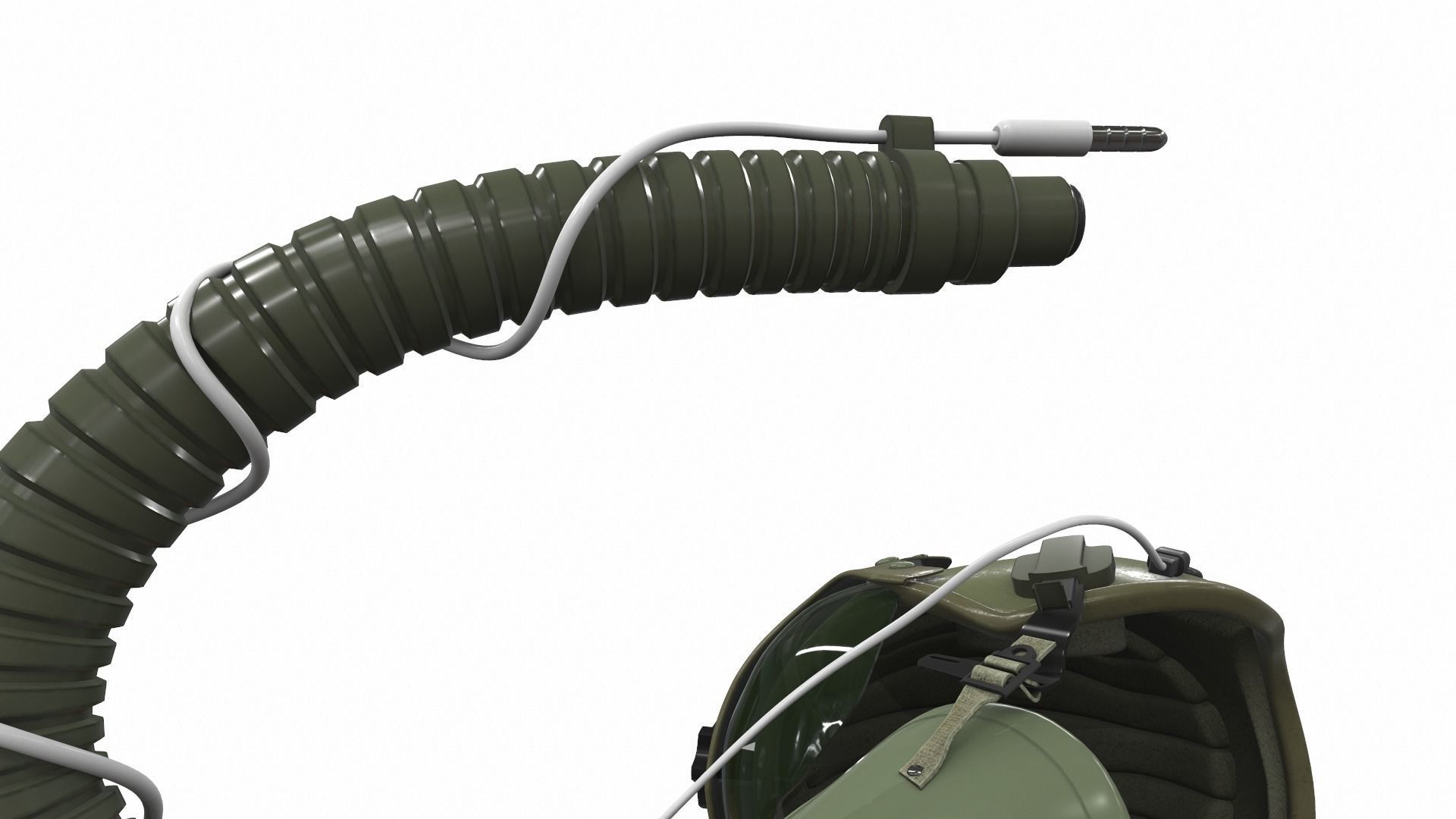 Pilot helmet jc-5 3D model_7