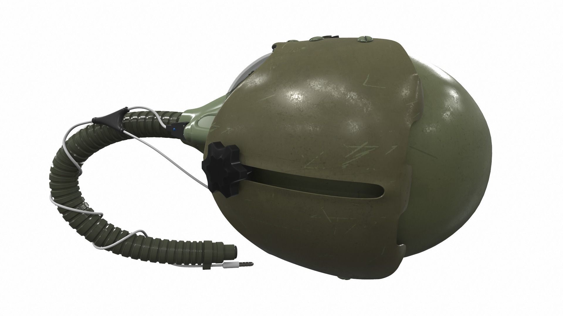 Pilot helmet jc-5 3D model_4