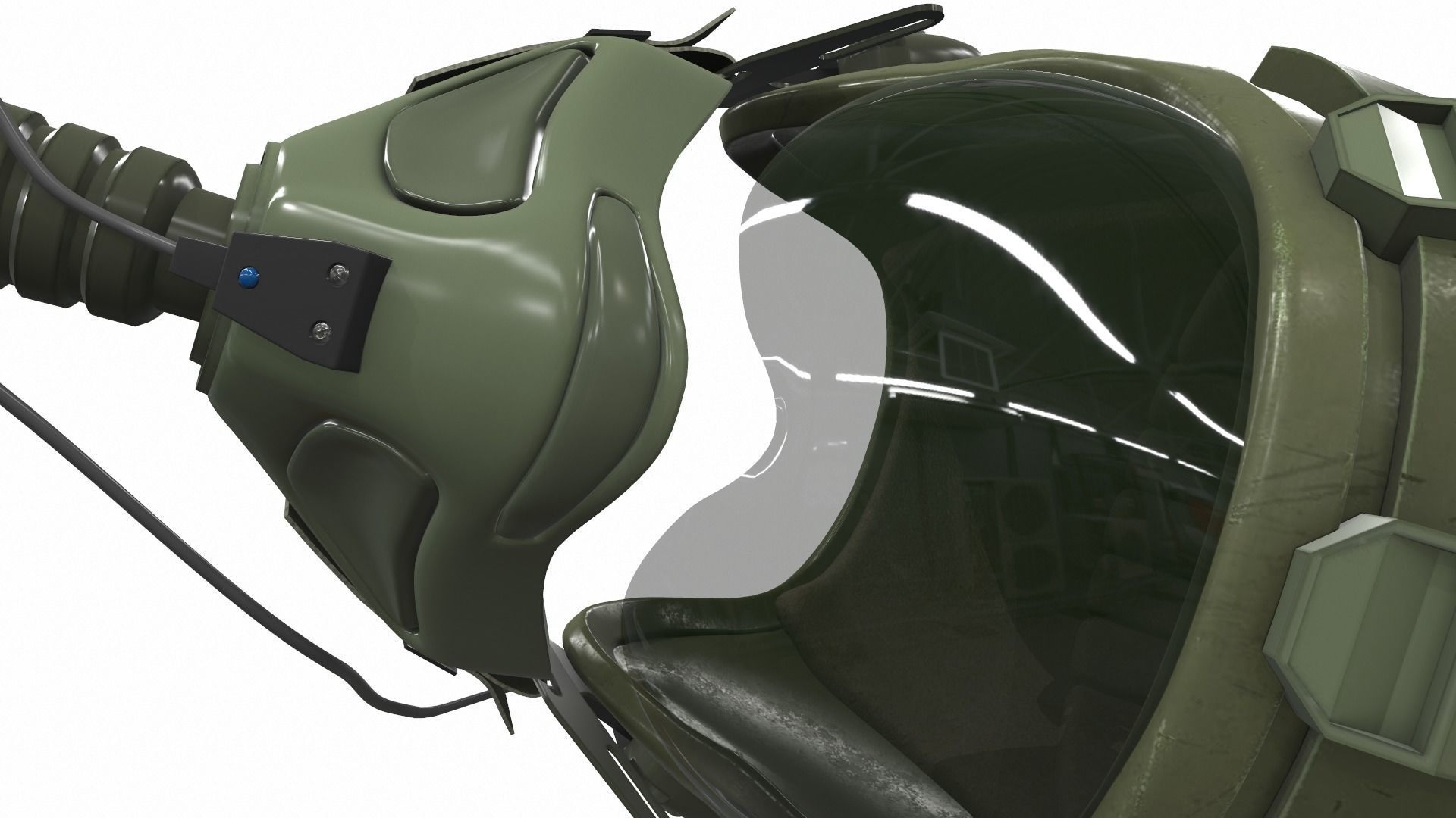Pilot helmet jc-6 3D model_10