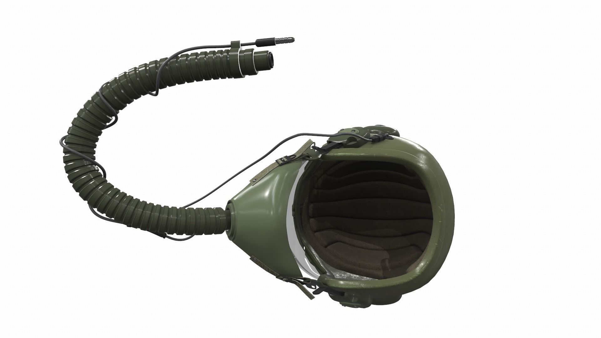 Pilot helmet jc-6 3D model_5