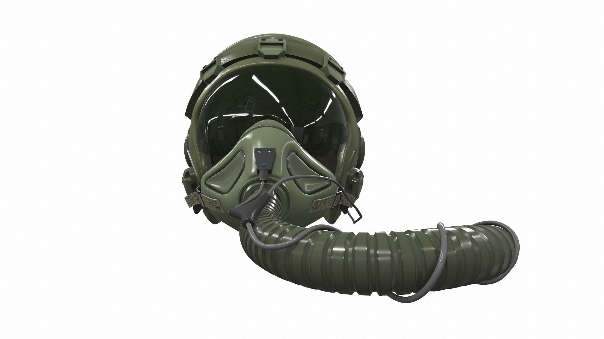 Pilot helmet jc-6 3D model_1