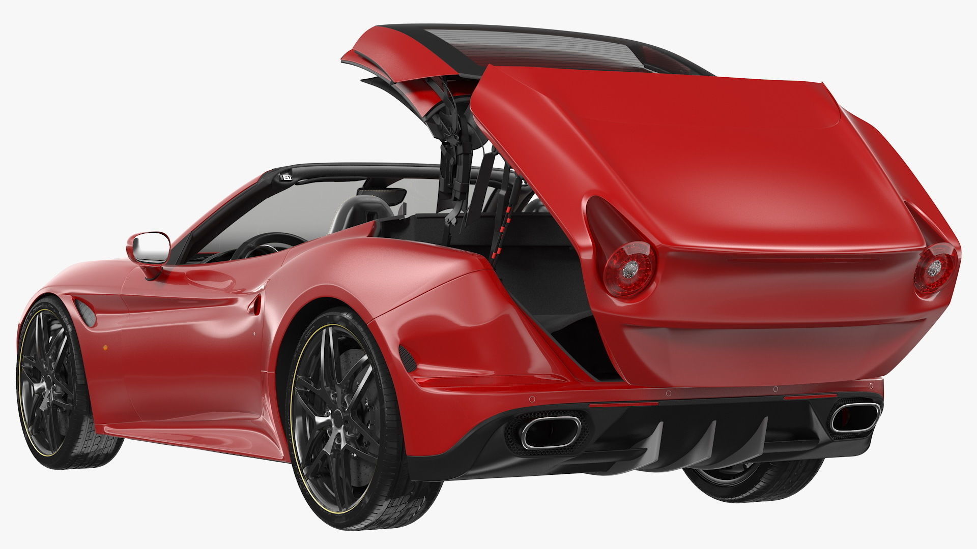 Generic Sport Car Rigged 3D model_18