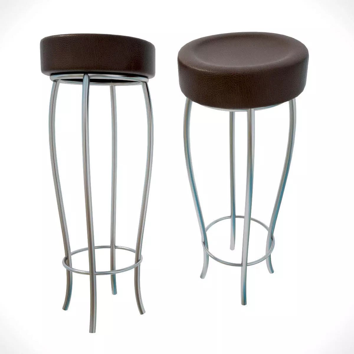 Round chair 014 3D model_0