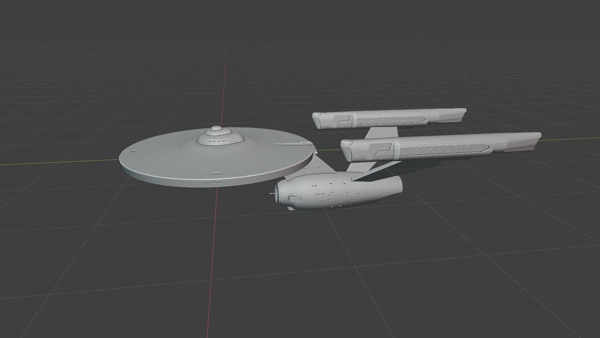USS Enterprise - Star Trek Model 3D model_3