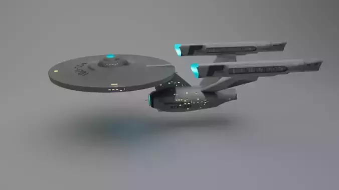 USS Enterprise - Star Trek Model 3D model