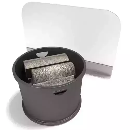 Bucket With Firewood