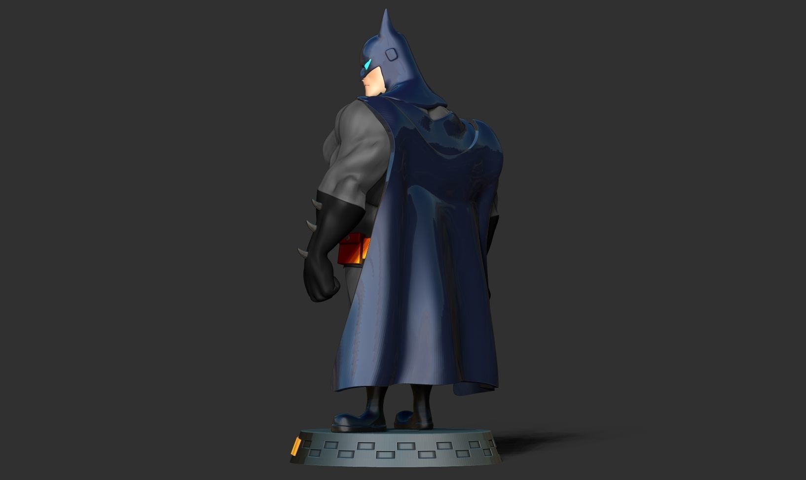 Fat Batman 3D print model_8