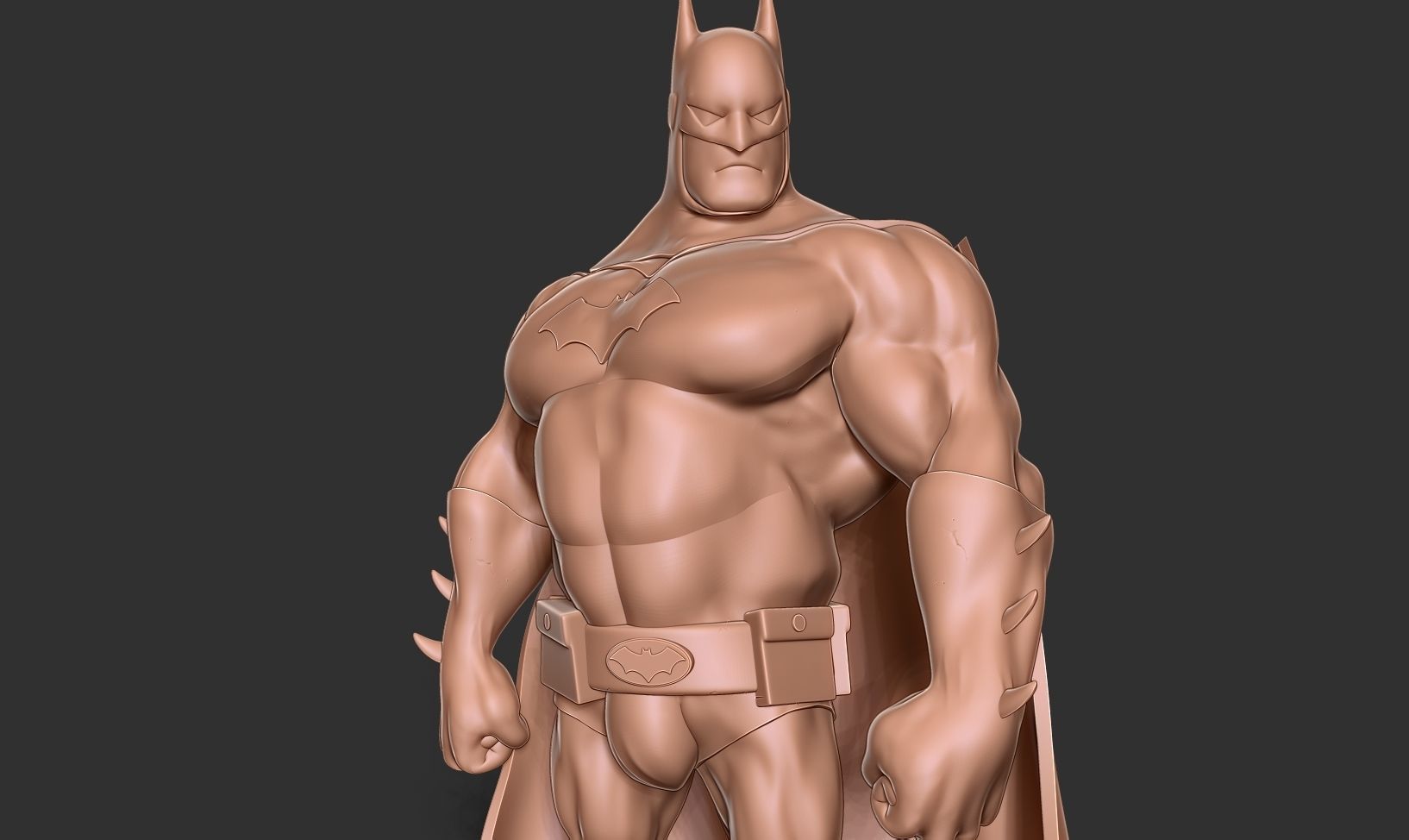Fat Batman 3D print model_5
