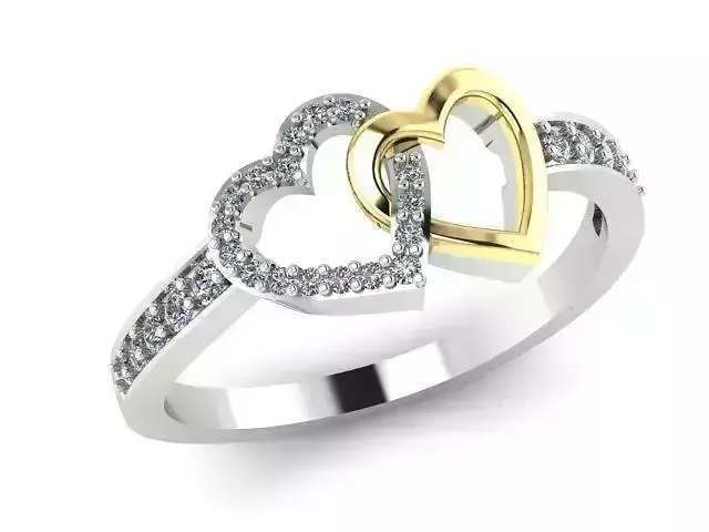  ring  two hearts