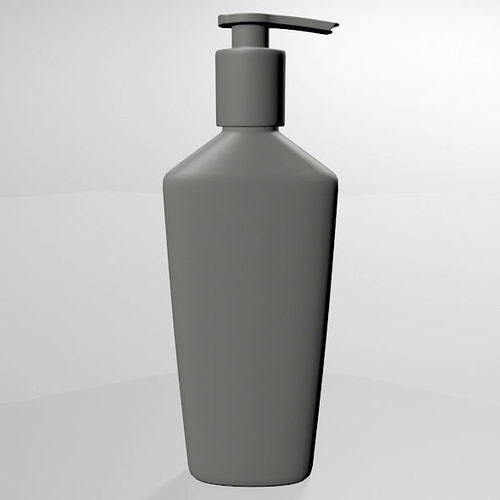 Massage Lotion Bottle 01 3D model