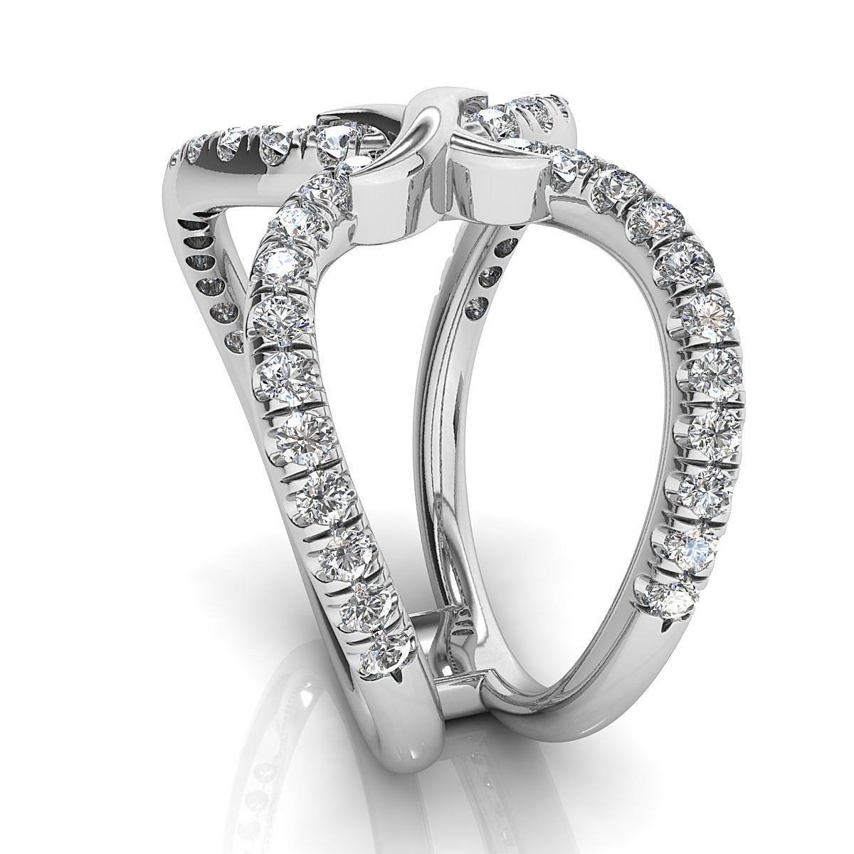 Luxury fancy ring 3D print model_2