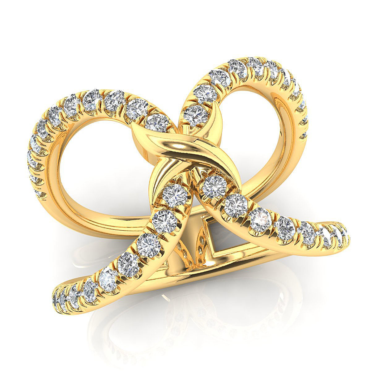 Luxury fancy ring 3D print model_4