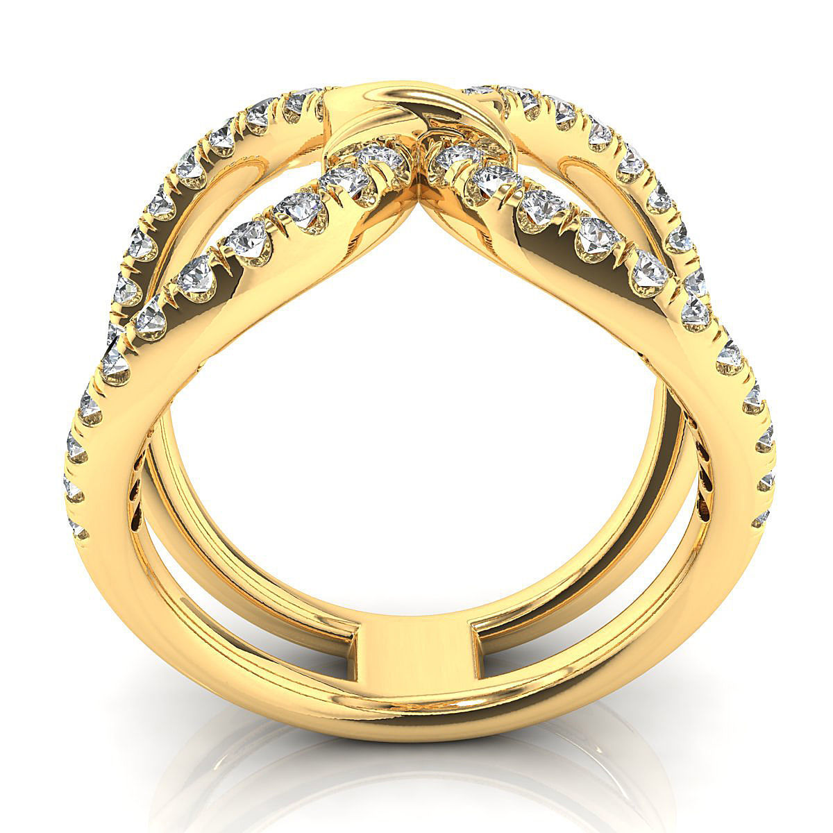 Luxury fancy ring 3D print model_5