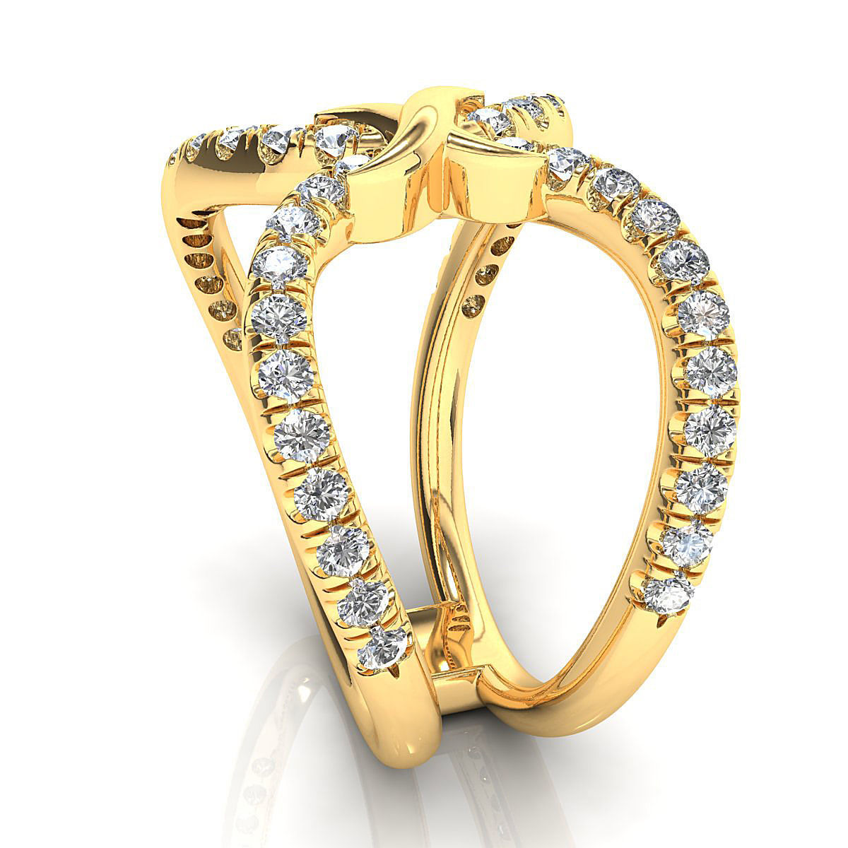 Luxury fancy ring 3D print model_6