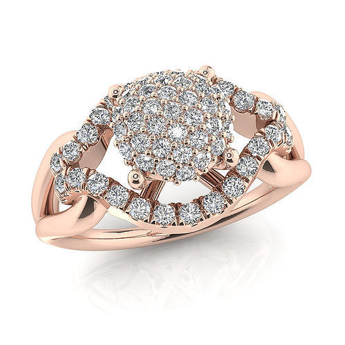 Fancy ring 3D print model