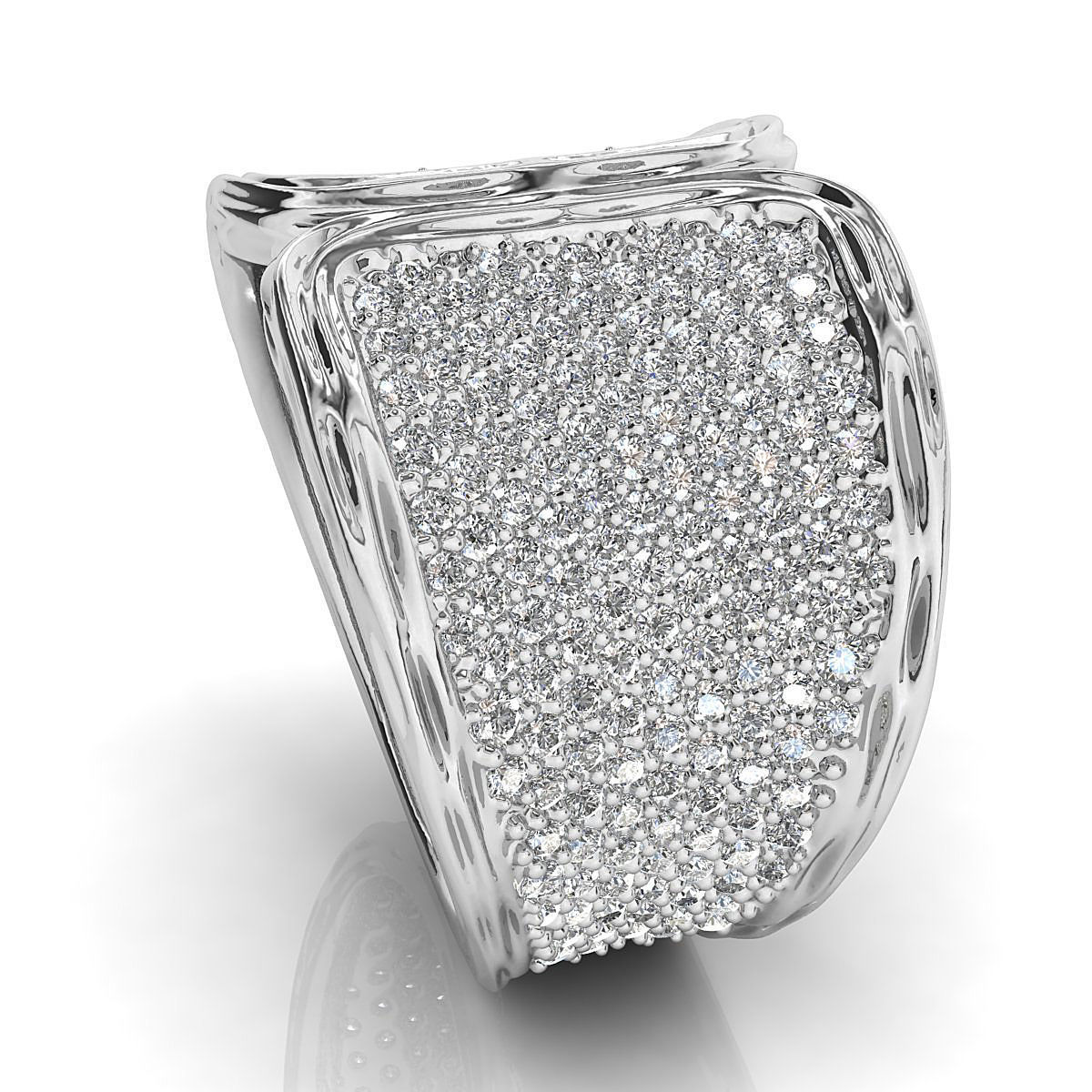 Fancy ring 3D print model_4