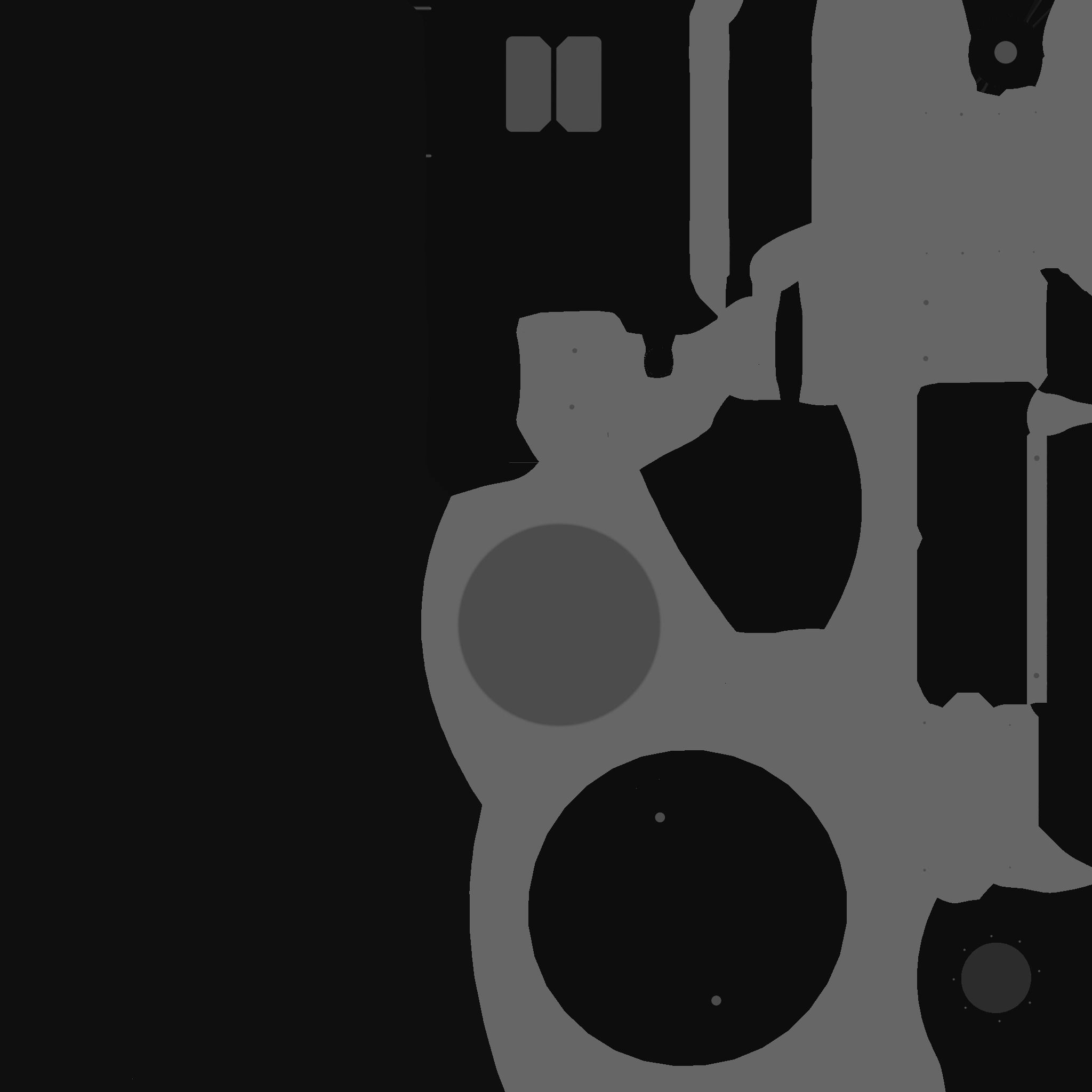 SciFi Glasses D03 Red - Character Design Fashion Low-poly 3D model_25