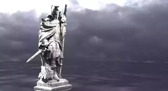 Angel General Roman Style 3D model