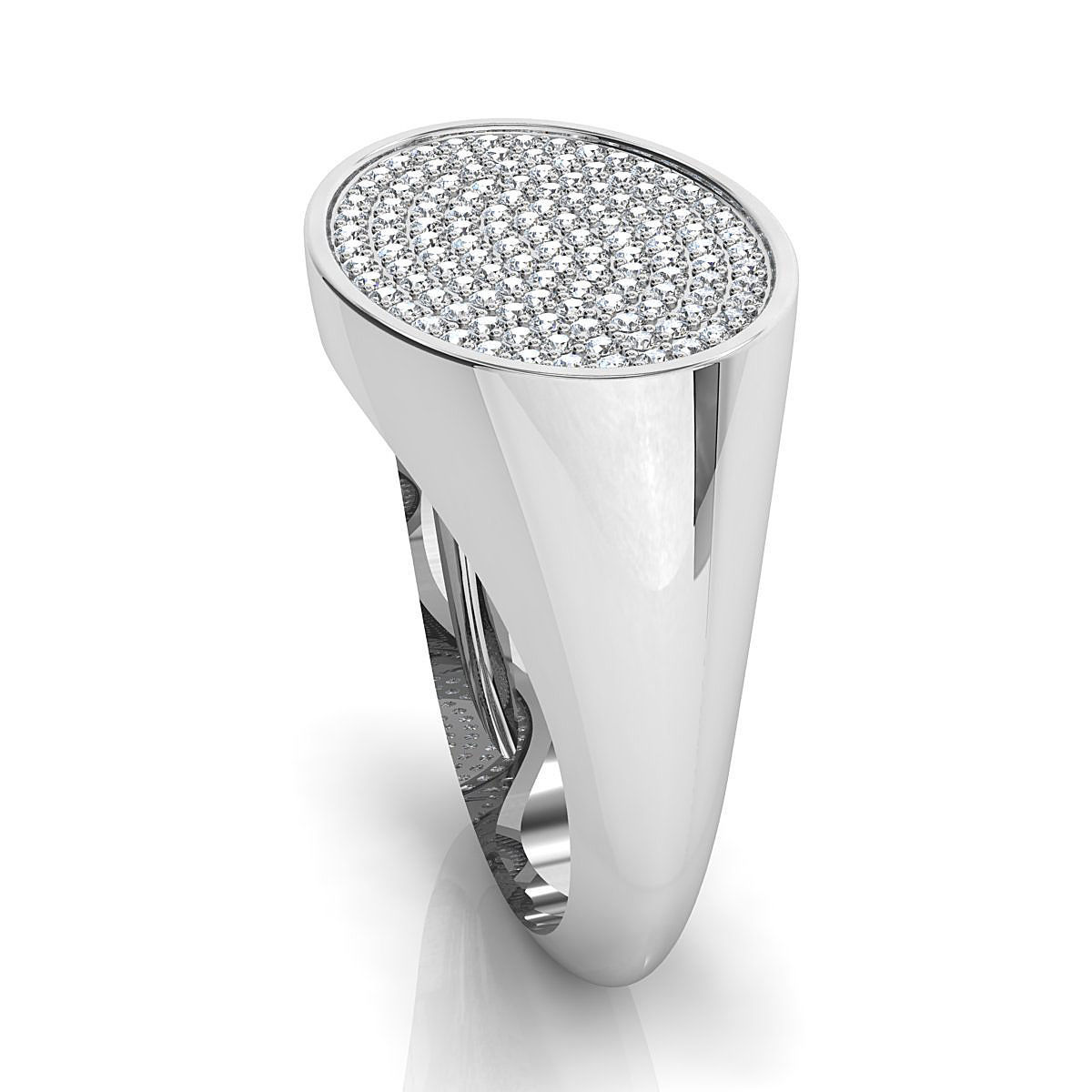 Small fancy mans ring 3D print model_4