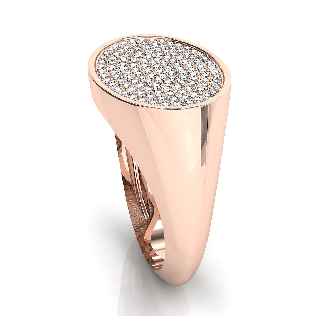 Small fancy mans ring 3D print model_5