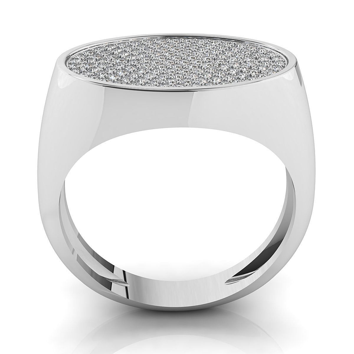 Small fancy mans ring 3D print model_7