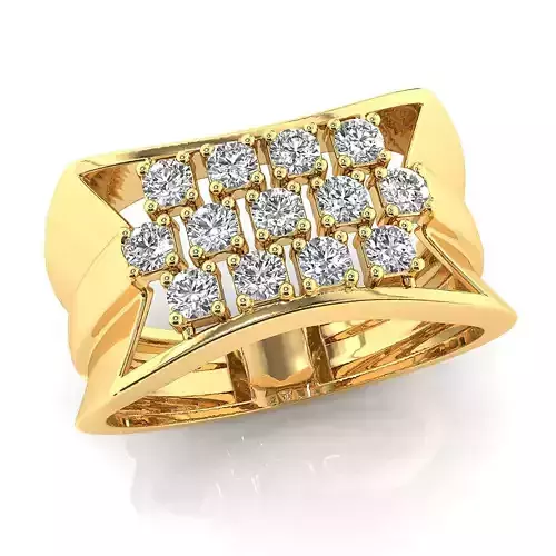 Small fancy mans ring