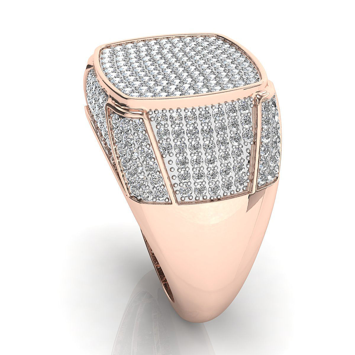 Big fancy mans ring 3D print model_5