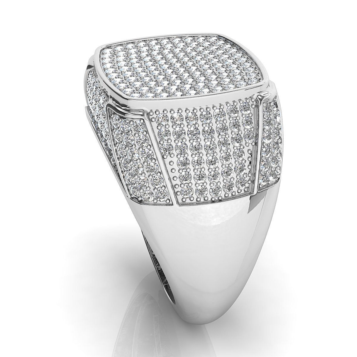 Big fancy mans ring 3D print model_4